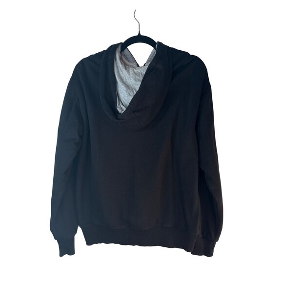 Genuine Dickies Large Black Full-Zip Hoodie With Drawstring Hood & Pockets - Picture 9 of 13